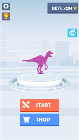 Game screenshot Dino Merge City.io mod apk