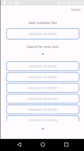 Diabcura Reception Screen 3