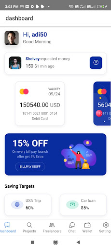 Android application justodesk screenshort