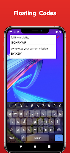 iGame:Game Keyboard for cheats Screen 2