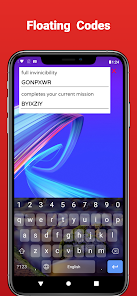 Captura de Pantalla 2 iGame:Game Keyboard for cheats android