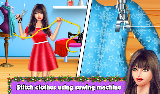Christmas Tailor Salon Games Screen 2