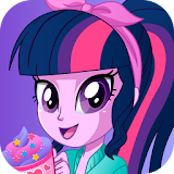 Cute pony cupcakes icon