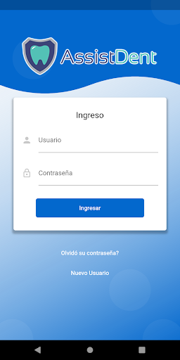 Android application AssistDent screenshort