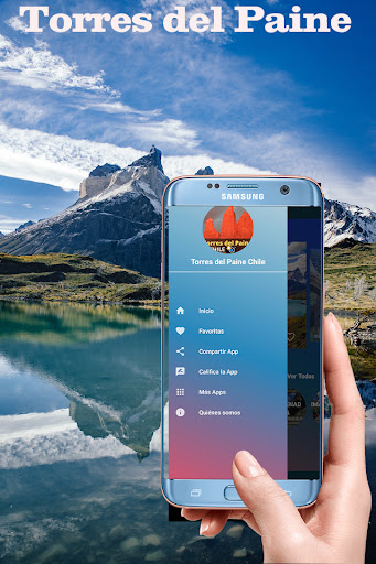 Android application Torres del Paine Chile screenshort