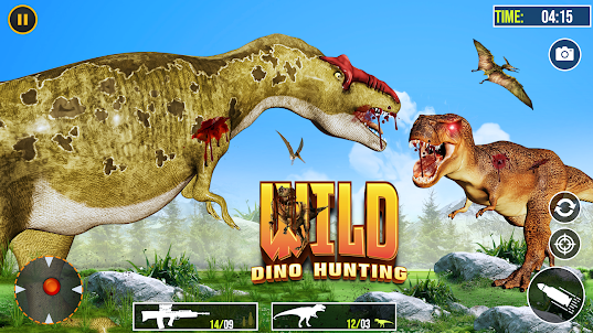 Wild Dino Shooter Hunting Game