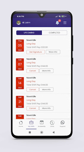 JAAN Services Screen 3