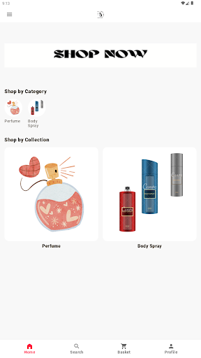 Android application الكيل للعطور screenshort