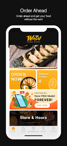 Android application Wasai screenshort
