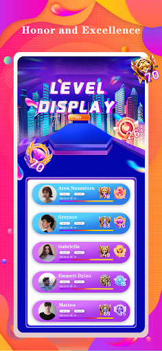 Android application Hafla - Group Voice Chat Room screenshort