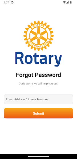 Rotary Business App Screen 3