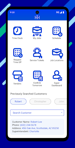 Android application Holtzman Home Improvement screenshort