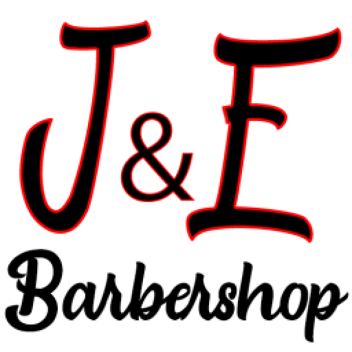 J & E Barbershop logo