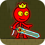 Cover Image of Baixar Red Stickman: Animação vs Stickman Fighting 2.2.6 APK