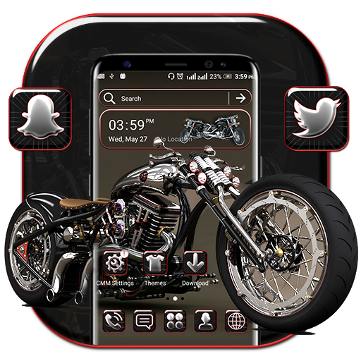 Motorbike Launcher Theme 2.8 Icon