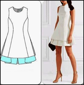 How to make dress patterns Unknown