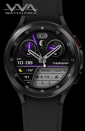 Android application VVA07 Hybrid Watchface screenshort