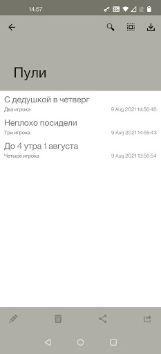 Расчёт пули Screen 3
