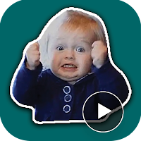 Moving babies Stickers - Anima