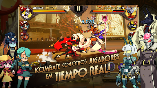 Skullgirls – Modo Dios/Menú 2