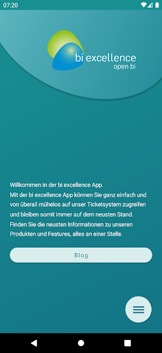 Android application bi excellence experience screenshort