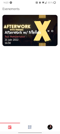 Android application Carte Blanche screenshort