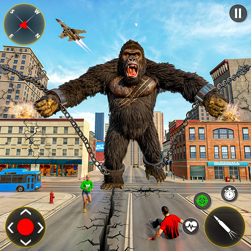 King Kong Gorilla City Attack logo
