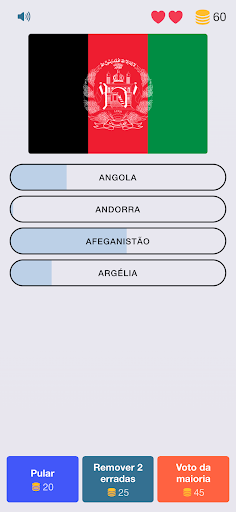 Adivinhar Bandeiras do Mundo Screen 3