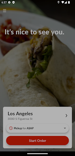 Android application El Huero screenshort