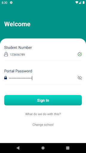 Mobile Student Portal