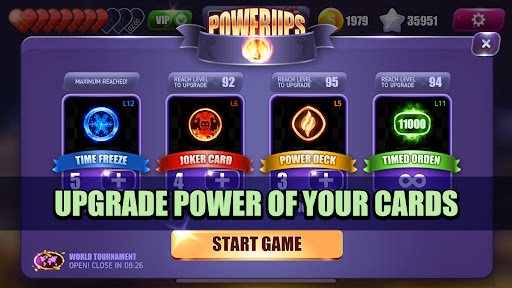 Solitaire Towers Tournaments Screen 2