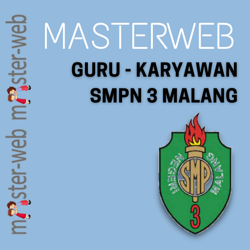 MASTER-web Guru SMPN 3 Malang logo