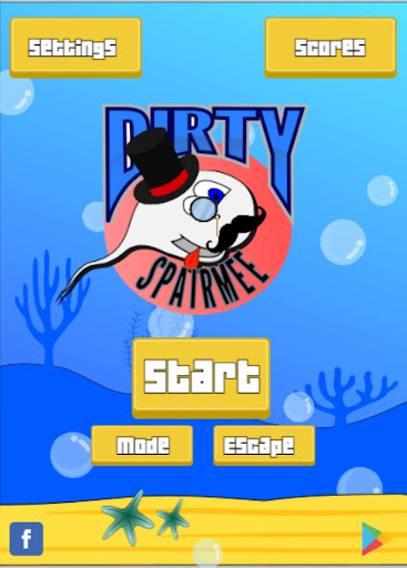 Android application Dirty Spairmee - flappy game screenshort