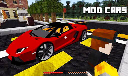 Android application Cars Mods for Minecraft PE screenshort