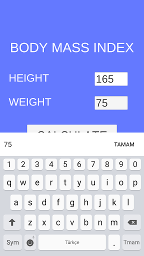 Body Mass Index Screen 3
