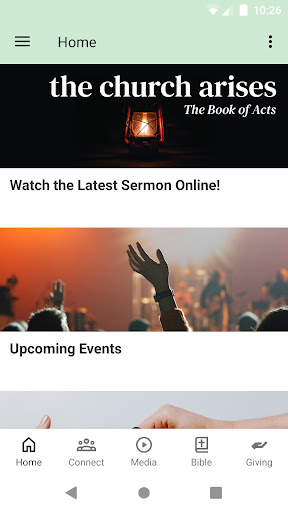 Android application Hillsboro MB Church screenshort
