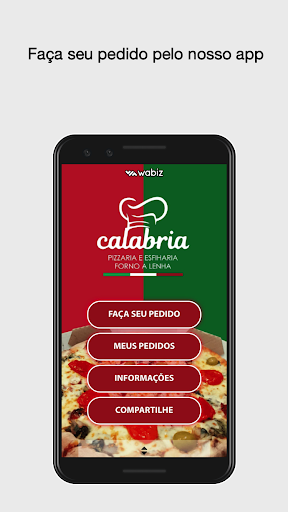 Android application Calabria Delivery screenshort