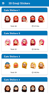 3D Emoji Stickers - WASticker Unknown