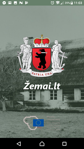 Android application Zemai.lt - Samogitian guide screenshort