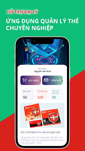 Android application HT Đại lý screenshort
