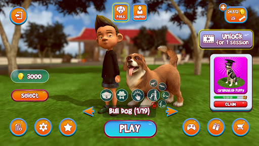 Virtual Puppy Simulator - Pet Dog Family Adventure  screenshots 3