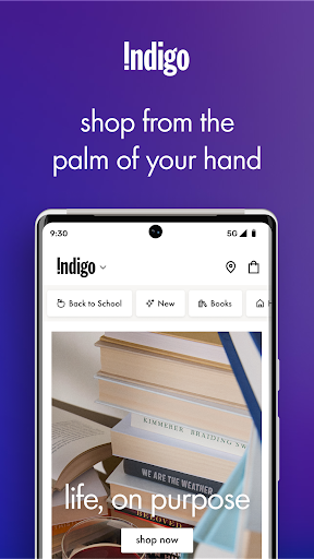Android application Indigo screenshort