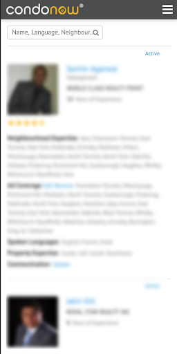 CondoNow for Agents Screen 2