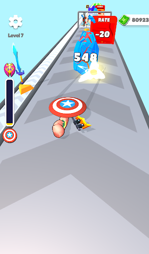 Android application Shield Rush screenshort