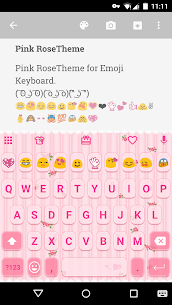 Pink Rose Emoji Keyboard For Pc – Download Free For Windows 10, 7, 8 And Mac 1