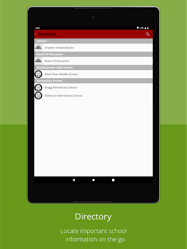 Chester School District Screen 2