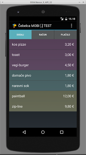 Čebelca MOBI - davčna blagajna Screen 3