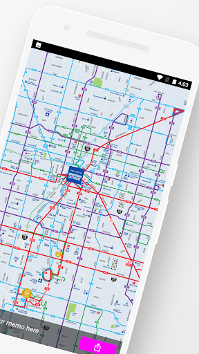 Las Vegas Travel Map Offline Screen 2