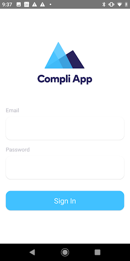 Android application CompliApp screenshort
