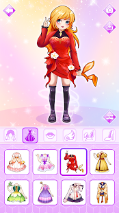Anime Doll Dress up Girl Games Screenshot